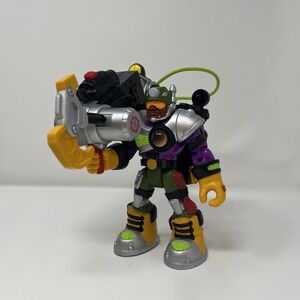 Rescue Heroes PowerMax Rocky Canyon Vintage 2001 Working Grappling Hook 6"